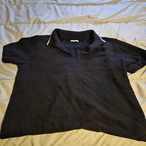 Sonoma Black Knit Sweater